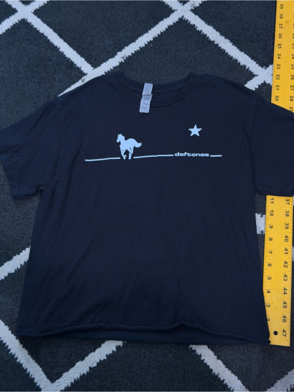 Black Deftones White Pony Graphic Tee